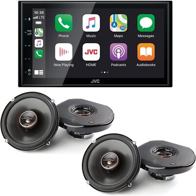 JVC KW-M560BT Digital Media Receiver + 2x Infinity REF-6532IX 6.5'' Speakers