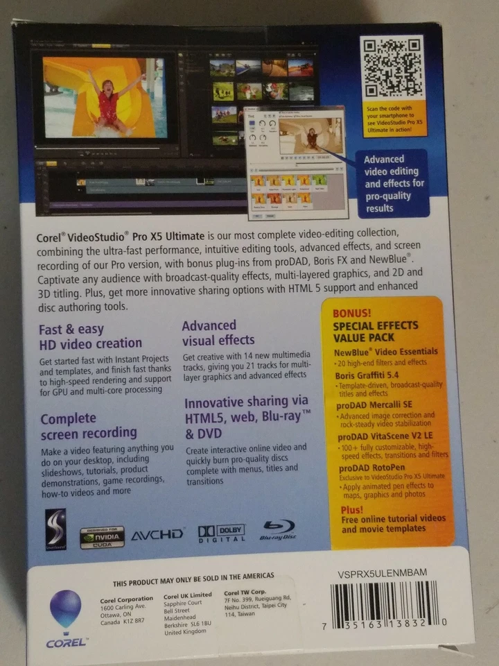 VideoStudio Pro X5 Ultimate for Windows Vista / 7 / XP - Image 2 of 3