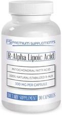 Triple Strength R Alpha Lipoic Acid 300Mg Vegan Non Gmo Gluten Free 90 Count