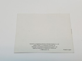 Blades of Steel Authentic Original NES Nintendo Manual Only *