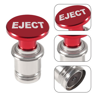 Car Cigarette Lighter EJECT Button Replacement Plug Cover 12V Anodized  Aluminum