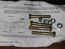 Snapper Shear Bolt Kit, #6-0652, new old stock, OEM