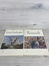 GREAT LANDSCAPES And ROUAULT AN EXPRESS ART BOOK. 16 BEAUTIFUL COLOUR PRINTS