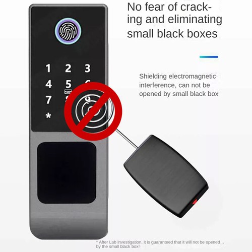 Electronic Digital Smart Door Lock Fingerprint APP Password Key Security Lock AU - Picture 8 of 18