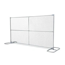 6 ft Temporary Chain Link Fence Panel (Galvanized) - WILL CALL RIVERSIDE