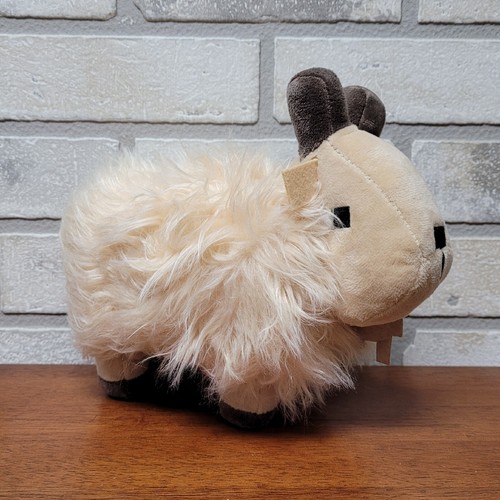 Minecraft Caves & Cliffs Goat 10" Plush + Steve + Snapback Hat Mogang Mattel NWT - Picture 11 of 24