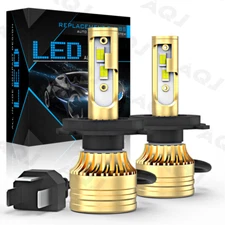 For Toyota Tundra SR5 Crew Cab Pickup 5.7L 2014-2022 LED Headlights Hi/Low Bulbs