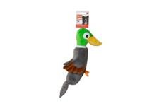 Karlie Plüsch Vogel Dobby 36x14x8,5cm - Hundespielzeug mit Quietscher Stofftier