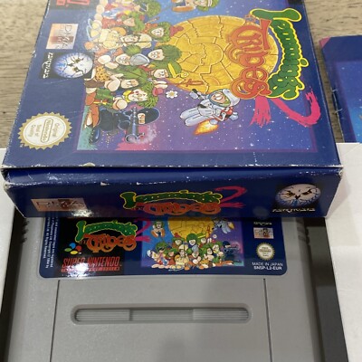 Lemmings 2: The Tribes Super Nintendo SNES Complete CIB Lemmings 2: The Tribes Super Nintendo SNES Complete CIB