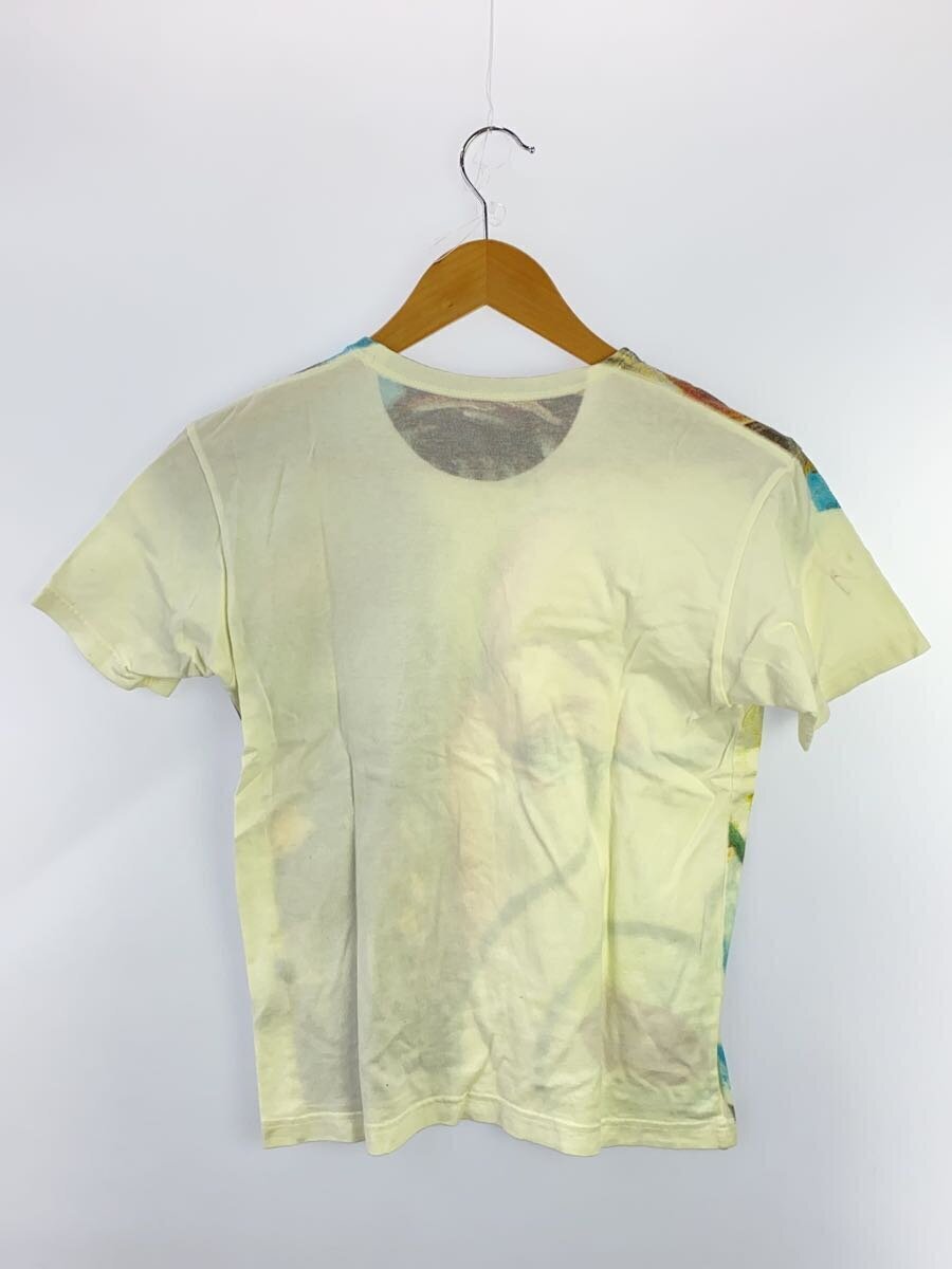 ISSEY MIYAKE◆Tシャツ/M/コットン/WHT/IM13JK077// ISSEY MIYAKE ◇ T-shirt / M / Cotton / YLW / Total pattern