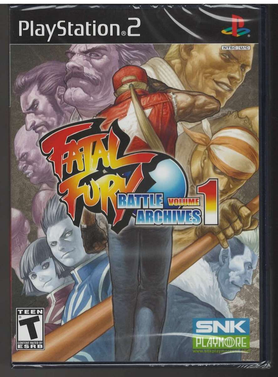 Fatal Fury Battle Archives Volume 1 - PS2 - Brand New | Factory Sealed