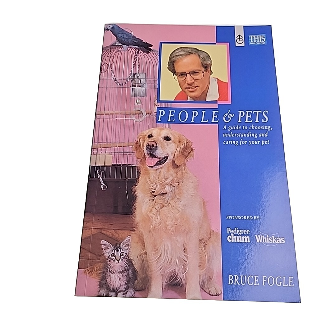 People and Oets Bruce Fogle 1990 Paperback Book