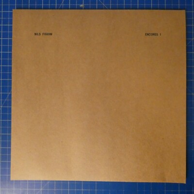 Nils Frahm Encores 1 2018 Erased Tapes Records LC15952 ERATP107LP LP1522