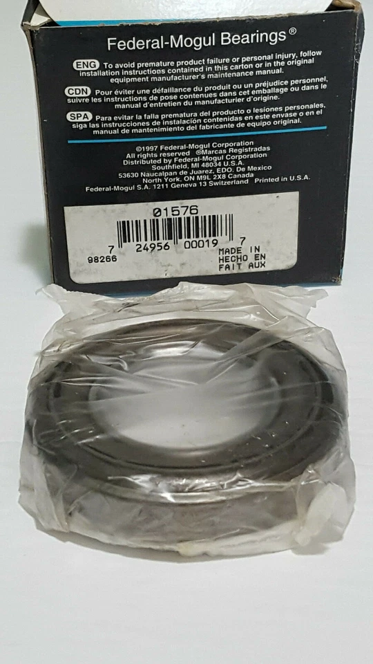 01576 Federal Mogul BCA Bearing National - Image 2 of 2