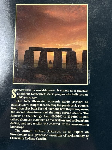 Stonehenge Neighbouring Monuments Booklet United Kingdom England Travel 1981 VTG - Imagen 4 de 6