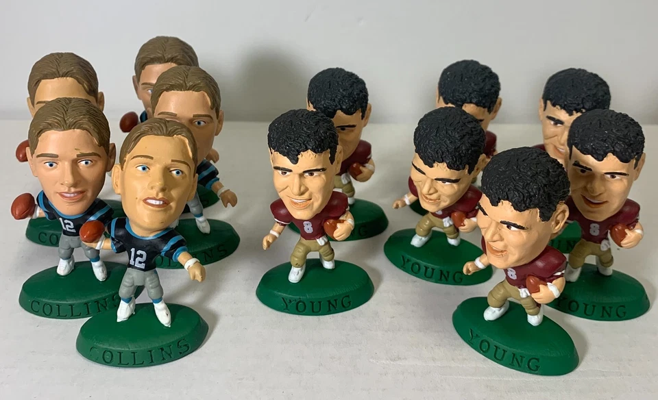 Lote de 69 figuras Headliner - Sanders, Aikman, Ripken, Malone, Gretzky con 4 certificado de autenticidad Foto 3 de 4