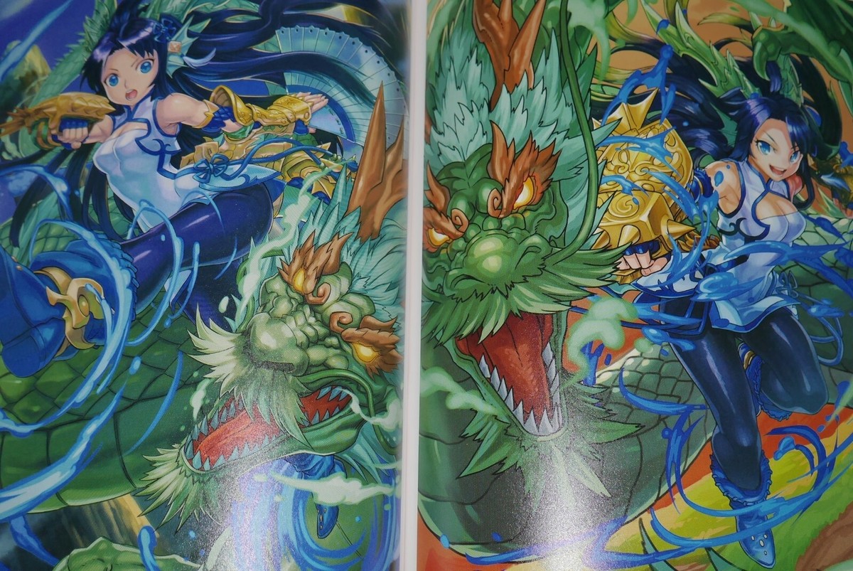 JAPAN Puzzle & Dragons TCG (Trading Card Game) Illustrations (Art