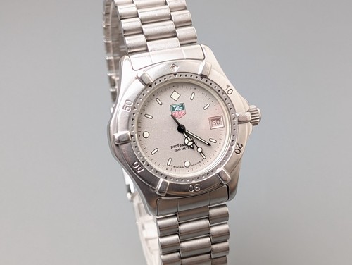 Tag Heuer Professional 200 Meters 962.213R Silver Date Quartz Watch Men's Watch - Picture 4 of 15