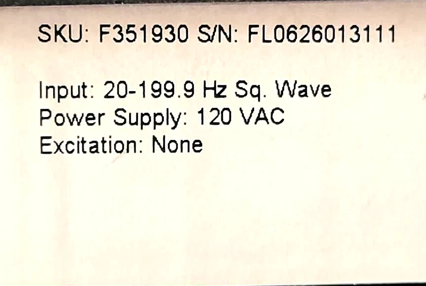 SIMPSON F351930 (BRAND NEW) Digital Panel Meter - Image 3 of 4