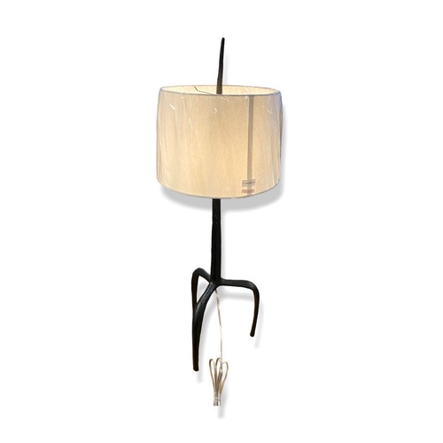 $840 Global Views Riley 3-Pronged Bronze Table Lamp - Picture 8 of 8