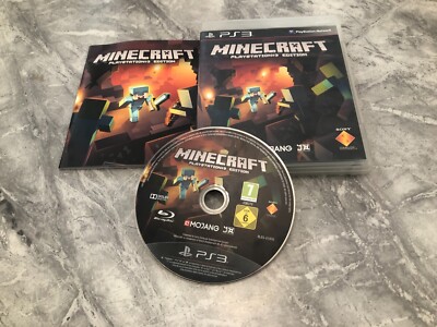 MINECRAFT PLAYSTATION 3 EDITION (VOLL FUNKTIONSFÄHIG VERPACKT MIT HANDBUCH) PS3 PAL