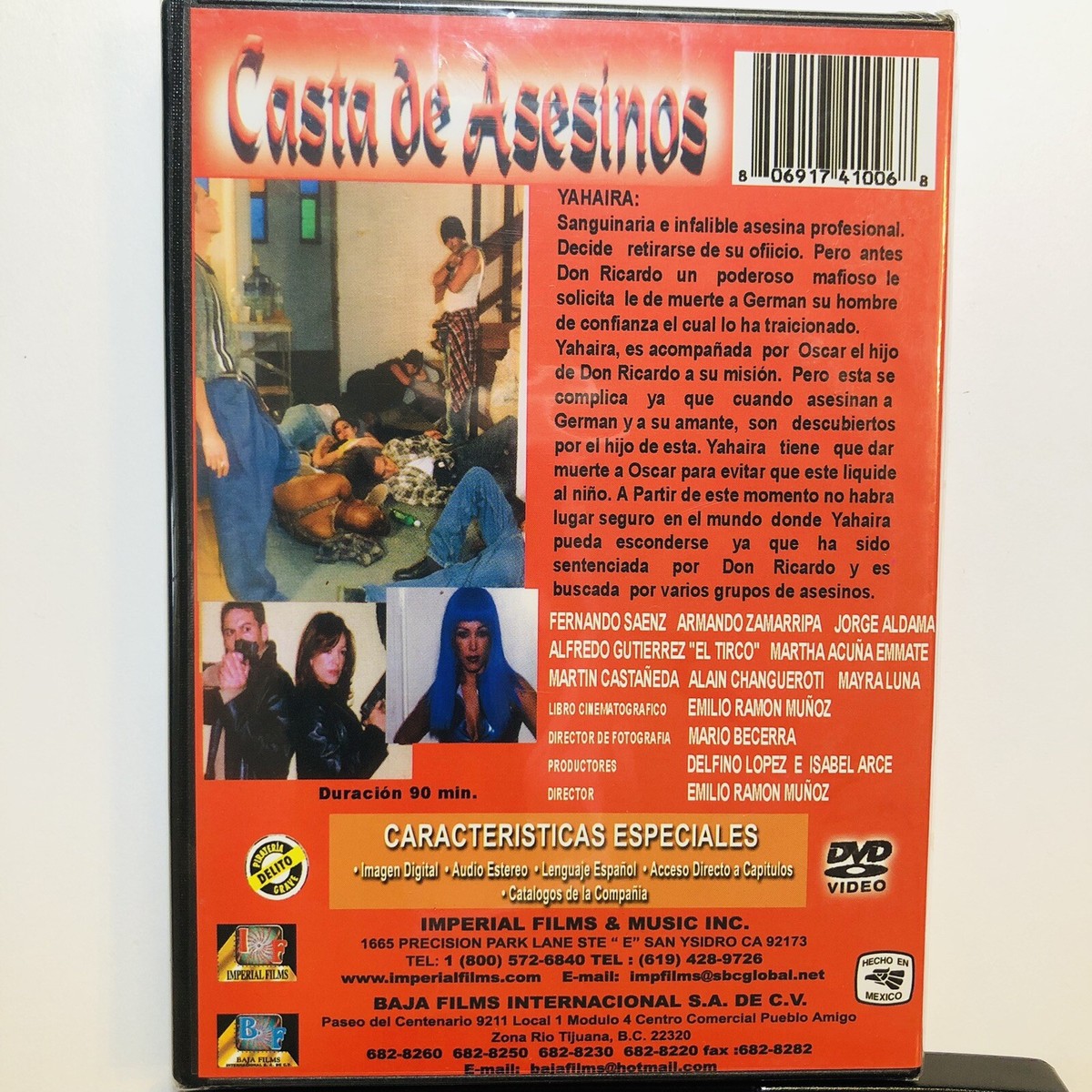 DVD CASTA DE ASESINOS FERNANDO SAENZ ALFREDO GUTIERREZ EL TURCO