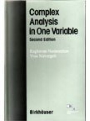 Complex Analysis in One Variable by Raghavan Narasimhan 2nd ED
