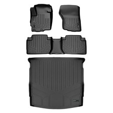 Smartliner Floor Mats Cargo Liner Set Black 2014-2021 Outlander No Sport Models