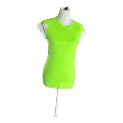 Augusta Sportswear Top Women's Med Green Athletic Moisture Management V Neck - Image 1 of 4