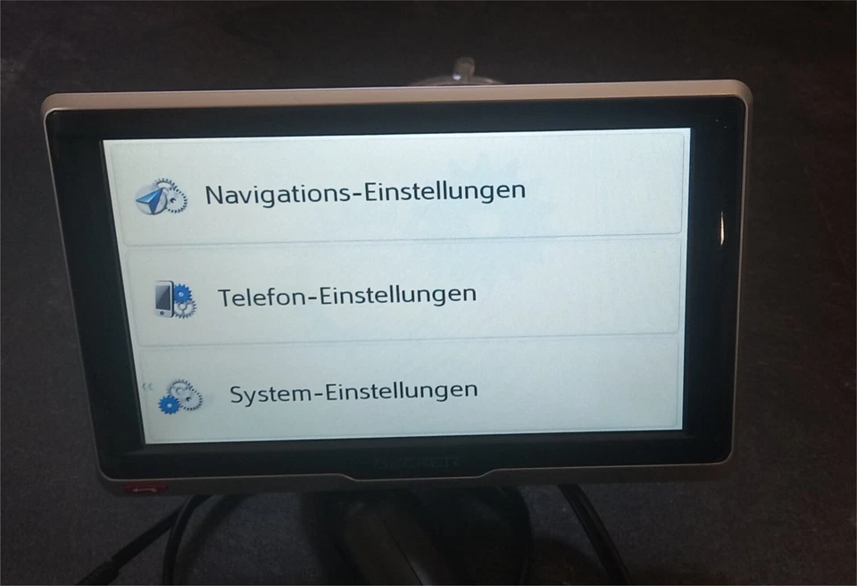 Becker Navi LKW / Wohnmobil / Bus /Camper active.transit.6 mit Bluetooth-08/2025 - Bild 2 von 4