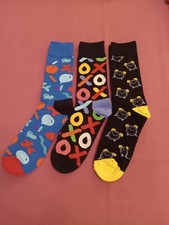 3-Pack Women's Girl's Novelty Socks New-Assorted Themes-Fast Shipping