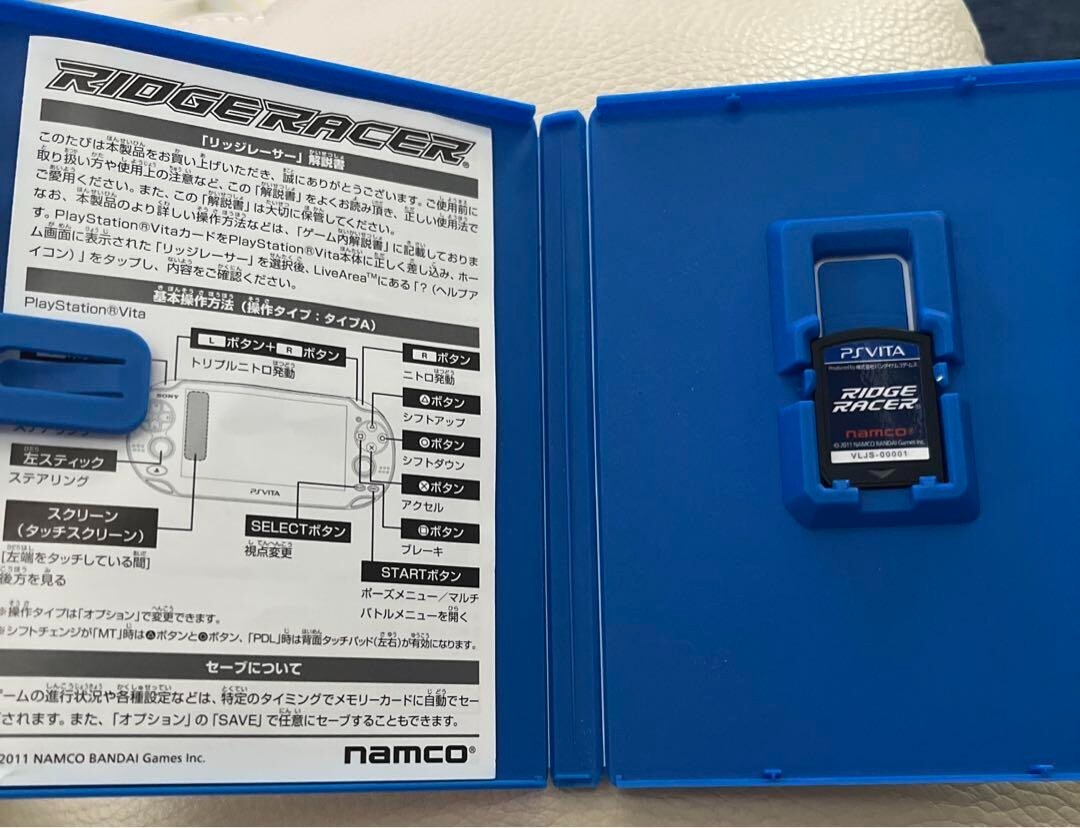 USED PS Vita Ridge Racer Bandai Namco Games Japan PlayStation Vita eBay