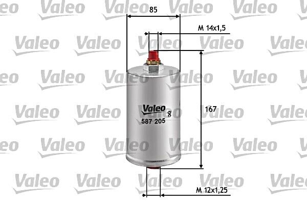 VALEO Fuel Filter For MERCEDES PUCH ISDERA 190 G-Modell Commendatore 5025105