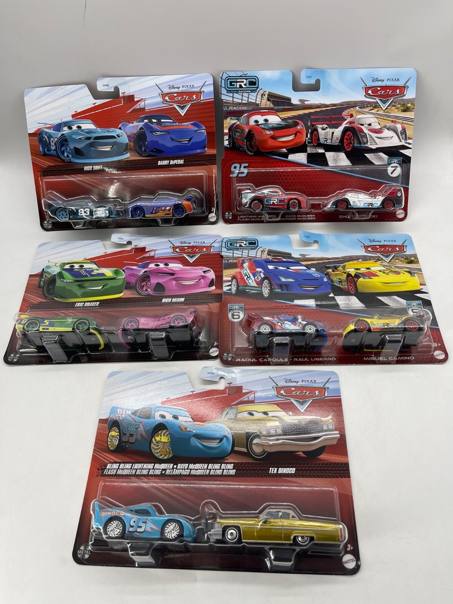 10 LOT 2025 Mattel DISNEY PIXAR CARS x GRC Global Racers McQueen