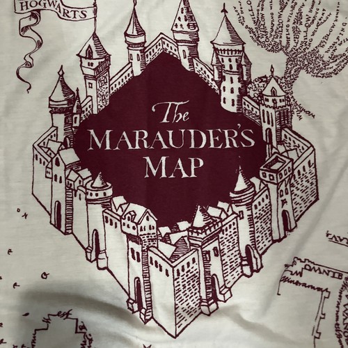 HARRY POTTER- The Marauders Map Tank Top -XL - Picture 4 of 6