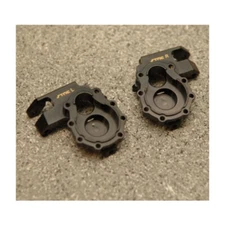 NEW STRC Machined Brass Front Axle Steering Knuckles (1 pair) : TRX-4 Black