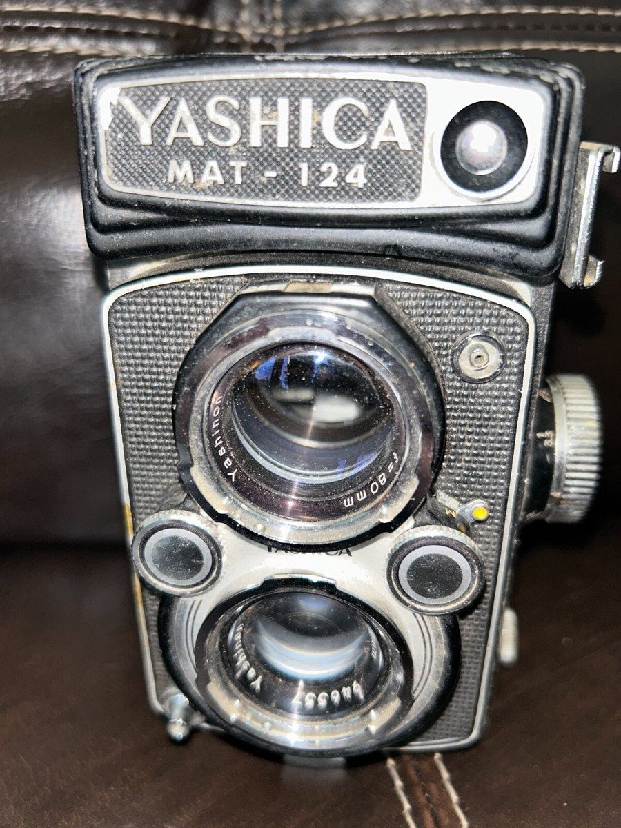 Yashica Mat-124 Twin Lens Reflex Camera-80mm f3.5-32 | eBay