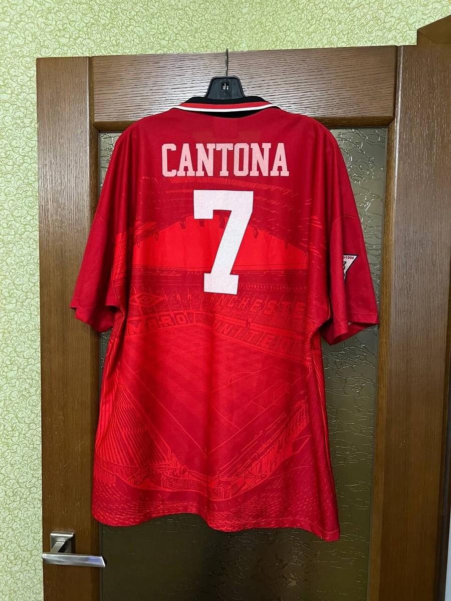 Manchester United 1994 1996 Home Umbro Football Shirt Soccer