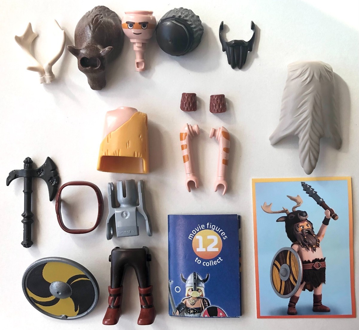 Playmobil Movie Mystery Figures 70069 - YELLOW VIKING - Opened to