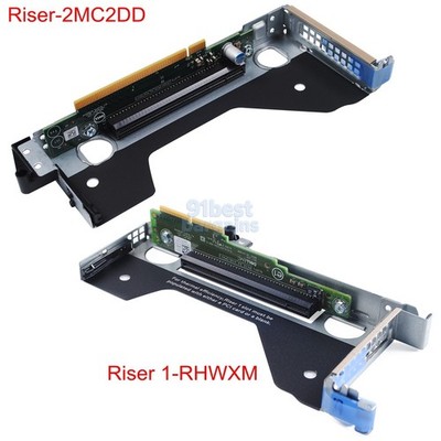 New for Dell R440 R540 Chassis Riser 1 + Riser 2 Card RHWXM MC2DD 0RHWXM 0MC2DD