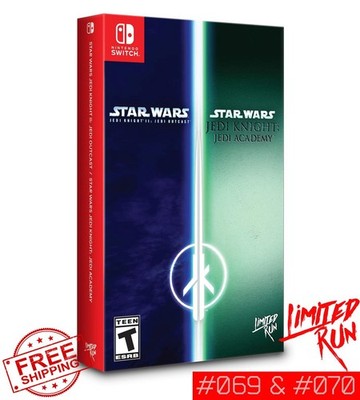 Star Wars Jedi Knight II and Academy Limited Run #69 #70 Switch