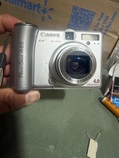 Canon PowerShot A85 4.0MP Compact Digital Camera Silver 3x Optical Zoom For Part