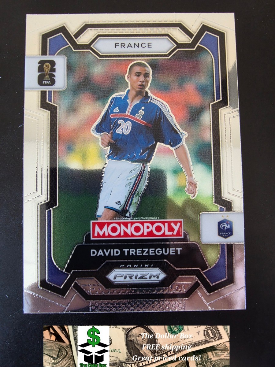 2026 Panini Prizm Monopoly FIFA World Cup David Trezeguet Card #12