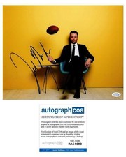 Joel McHale Signed Autographed 11x14 Photo Community Comedy Football ACOA