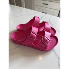 Birkenstock Arizona Kids Pink EVA Narrow Width Sz 33 Youth 2-2.5 NEW