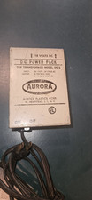 Aurora MODEL MOTORING THUNDERJET 500 MOTOR DC-3 POWER PACK TRANSFORMER SLOT CARS