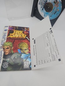 LIKE NEW ✹ Dark Savior ✹ Sega Saturn Game Complete W/ Reg Card ✹ USA Version
