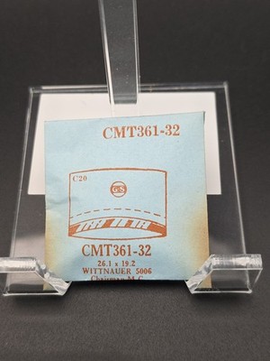 G-S Watch Crystal CMT361-32 Wittnauer 5006 Chairman M C 26.1X19.2