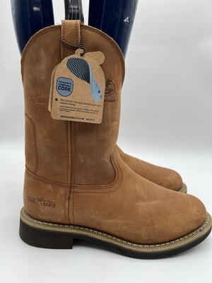 Georgia Boot Men's Carbo-Tec Wellington boots Brown Leather Size 9D