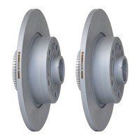 2 Bremsscheiben Ø 280 Mm Voll Bosch Passend FüR U.A. Renault Trafic